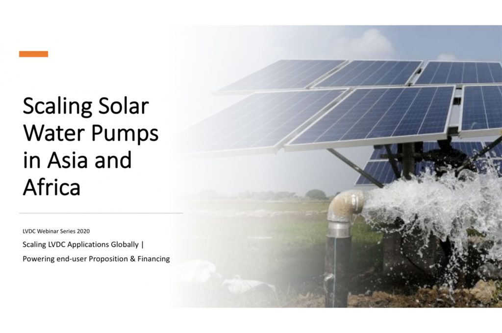 Scaling Solar Water Pumps in Asia and Africa Pmanifold